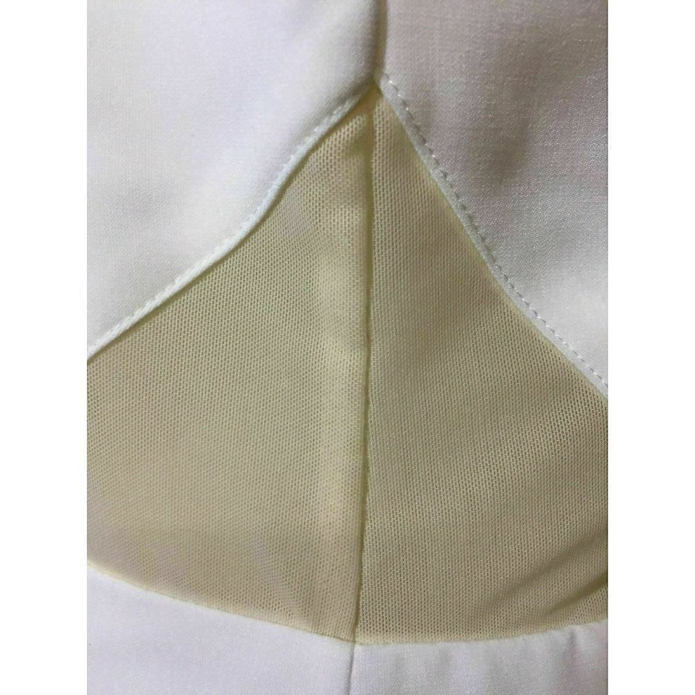 Glamorous Women's Mesh White Shift Dress M - Picture 6 of 11